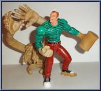 Sandman from Spider-Man - Flip 'N Trap manufactured by Toy Biz [Loose]