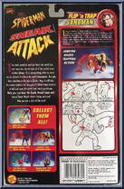 Sandman from Spider-Man - Flip 'N Trap manufactured by Toy Biz [Back]