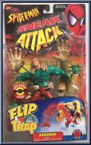 Sandman from Spider-Man - Flip 'N Trap manufactured by Toy Biz [Front]