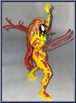 Scream from Spider-Man - Venom - Planet of the Symbiotes manufactured by Toy Biz [Loose]