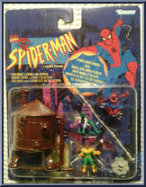 Spider-Man & Lizard & Dr. Octopus from Spider-Man - Mini-Playcases manufactured by Toy Biz [Front]