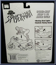 Battle Cycle - Spider-Man from Spider-Man - Vehicles manufactured by Toy Biz [Back]