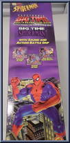 Spider-Man (Covered Front) from Spider-Man - 13" Big Time Action Hero manufactured by Toy Biz [Side]