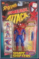 Spider-Man from Spider-Man - Shape Shifters manufactured by Toy Biz [Front]