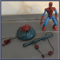 Spider-Man (Spider-Sense) from Spider-Man - Spider Power - Series 1 manufactured by Toy Biz [Loose]