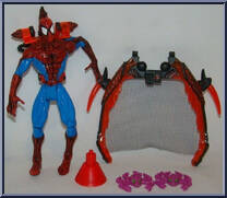 Spider-Man (Web Catcher) from Spider-Man - Flip 'N Trap manufactured by Toy Biz [Loose]