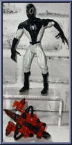 Spider-Man (Web Catcher) from Spider-Man - Flip 'N Trap manufactured by Toy Biz [Loose]