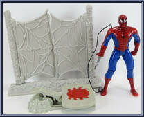 Spider-Man (Web Trap) from Spider-Man - Exclusives manufactured by Toy Biz [Loose]