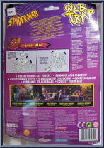 Spider-Man from Spider-Man - Web Trap manufactured by Toy Biz [Back]