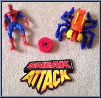 Spider-Man from Spider-Man - Bug Busters manufactured by Toy Biz [Loose]