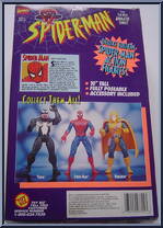 Spider-Man from Spider-Man - 10" Deluxe Edition manufactured by Toy Biz [Back]