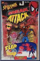 Spider-Man (Web Catcher) from Spider-Man - Flip 'N Trap manufactured by Toy Biz [Front]