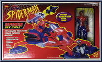 Spider Sky Cycle from Spider-Man - Vehicles manufactured by Toy Biz [Front]