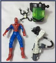 Anti-Symbiote Spidey from Spider-Man - Techno Wars manufactured by Toy Biz [Loose]