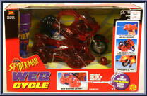 Web Cycle from Spider-Man - Vehicles manufactured by Toy Biz [Front]