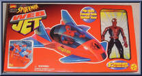 Web Jet (with Spider-Man) from Spider-Man - Vehicles manufactured by Toy Biz [Front]