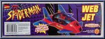 Web Jet (with Spider-Man) from Spider-Man - Vehicles manufactured by Toy Biz [Side]