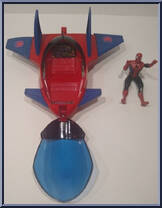 Web Jet (with Spider-Man) from Spider-Man - Vehicles manufactured by Toy Biz [Loose]