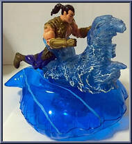 Namor (Aqua Tech) from Spider-Man - Web Splashers - Hydro Blast manufactured by Toy Biz [Loose]
