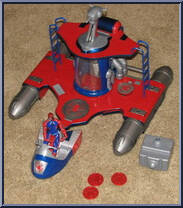 Playset from Spider-Man - Web Splashers - The Amazing manufactured by Toy Biz [Loose]