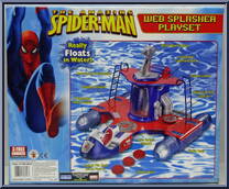Playset from Spider-Man - Web Splashers - The Amazing manufactured by Toy Biz [Back]
