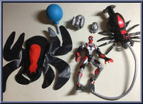 Spidey (Sea Diver) from Spider-Man - Web Splashers - Series 1 manufactured by Toy Biz [Loose]