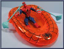 Spidey (Sea-Hunter) from Spider-Man - Web Splashers - Series 1 manufactured by Toy Biz [Loose]