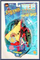 Spidey (Wind Attack) from Spider-Man - Web Splashers - Hydro Blast manufactured by Toy Biz [Front]