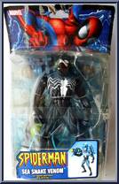 Venom (Sea Snake) from Spider-Man - Web Splashers - Series 2005 manufactured by Toy Biz [Front]