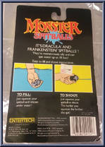 Dracula / Frankenstein from Spitballs - Basic Series manufactured by Entertech [Back]