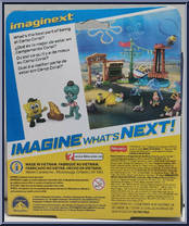 Spongebob & Squidward (Camp Coral) from Spongebob Squarepants - Imaginext - Movie Sponge On the Run manufactured by Fisher-Price [Back]