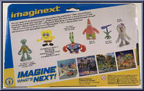 Spongebob Squarepants Figure Pack from Spongebob Squarepants - Imaginext manufactured by Fisher-Price [Back]