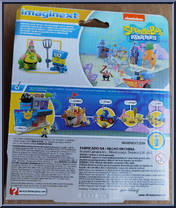 Squidly & King Krabs from Spongebob Squarepants - Imaginext manufactured by Fisher-Price [Back]