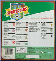 Ian Rush from Sportstars - Basic Series manufactured by Kenner [Back]