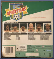 Marco Van Basten (Red / Black Stripes) from Sportstars - Basic Series manufactured by Kenner [Back]