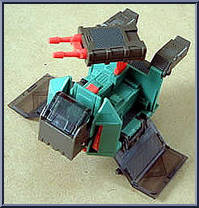 Tornado Gunship (Air / Space Transcopter) from Starcom - Vehicles manufactured by Coleco [Loose]