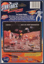 Yellow Astronaut from S.T.A.R. Force - Expedition Team manufactured by Lanard Toys [Back]