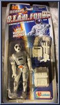 Lieutenant B. Tosney from S.T.A.R. Force - Strategic Astronaut Response Team manufactured by Lanard Toys [Front]