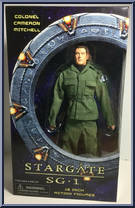 Cameron Mitchell from Stargate SG-1 - 12" Cloth Figures manufactured by Diamond [Front]