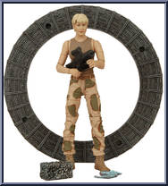 Samantha Carter (Desert Combat) from Stargate SG-1 - Series 4 manufactured by Diamond [Loose]