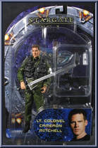 Lt. Colonel Cameron Mitchell from Stargate SG-1 - Series 3 manufactured by Diamond [Front]