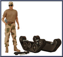 Jack O'Neill (Desert Combat) from Stargate SG-1 - Series 4 manufactured by Diamond [Loose]