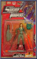 Carmen Ibanez (Bug Thrasher) from Starship Troopers - Basic Series manufactured by Galoob [Front]