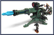 MI Pulse Cannon from Starship Troopers - Battle Packs manufactured by Galoob [Loose]