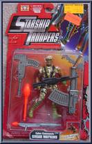 Sugar Watkins (Cyber Commando) from Starship Troopers - Basic Series manufactured by Galoob [Front]