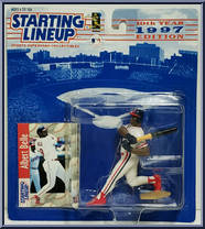 Albert Belle (Indians) from Starting Lineup - Baseball - 1997 Series manufactured by Kenner [Front]