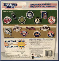 Albert Belle (White Sox) from Starting Lineup - Baseball - 1997 Series manufactured by Kenner [Back]