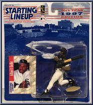 Albert Belle (White Sox) from Starting Lineup - Baseball - 1997 Series manufactured by Kenner [Front]