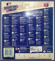 Barry Bonds (Pirates) from Starting Lineup - Baseball - 1988 Series manufactured by Kenner [Back]