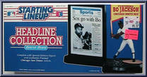 Bo Jackson from Starting Lineup - Baseball - Headline Collection - 1992 manufactured by Kenner [Front]